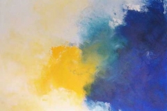 yellow meets blue